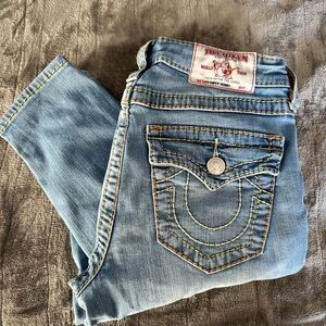 True Religion Women's Light Blue Skinny Jeans